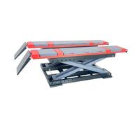 Fxzqgnh Accesorio de taller de reparación de elevación de coche a escala 1/18, estante de estacionamiento de simulación en miniatura