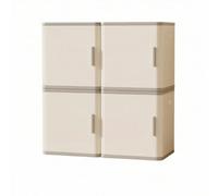 Fxzqgnh Armario Infantil de Cubos Apilables Organizador Estantería Mueble de Almacenamiento Diseño Modular con Superficie para Exposición Empotradas Adecuado, Básico