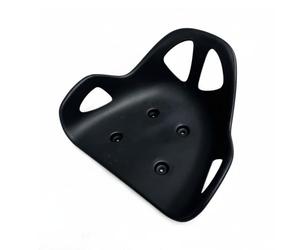 Fxzqgnh Asiento de Material Sintético para Mini Karts con Cuatro Agujeros Superficie Anatómica Montaje Versátil Diseño Liviano Adecuado para Carrito Personalizado Taller Proyectos Hobby, Negro