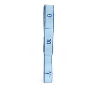 Fxzqgnh Banda Elástica Tela para y Pilates, Correa Estiramiento con Secciones Numeradas para Ejercicio y Entrenamiento, Azul, 10 ajustes