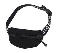 Fxzqgnh Bandolera Miniatura Bolsa para Figura de Acción Hombre Diseño Casual Tela Resistente Adecuado para Muñecos de Moda Y Escenarios de Juego, Negro