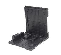 Fxzqgnh Base para Maquetas de Plástico/Base para Escena de Garaje para Figuras de Acción, Negro, VT-116-2
