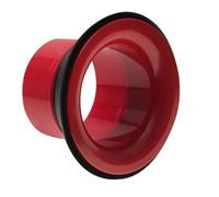 Fxzqgnh Bass Drum Enhancer Amplificador Voz Tambor Bajo Accesorio Goma Protector Instrumento Reducción Ruido Adecuado para Músicos Estudios Regalo, Rojo