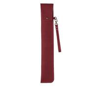 Fxzqgnh Bolsa para Guardar Baquetas, Estuche para Baquetas, Organizador, Regalo, Estuche para Baquetas, Ideal para Viajes en Solitario, Actividade, Rojo