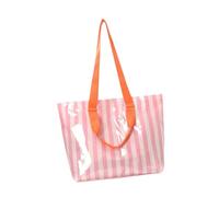 Fxzqgnh Bolso de Playa Informal de Semana, Ideal para Estudiar, Viajar, Trabajar, Ir de Compras O Hacer Un Picnic, Beige Rosa, universal