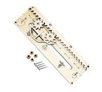Fxzqgnh Busy Board Tablero de Madera Accesorio Interactivo Sensorial Juguete Educativo para Desarrollo Manual Adecuado para Viajes Educación Infant,