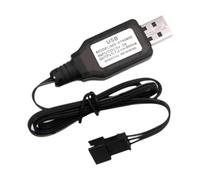 Fxzqgnh Cable de Carga USB, Pieza de Repuesto para Coche Teledirigido, Equipo de Repuesto, Cable de Carga USB