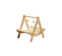 Fxzqgnh Cama Colgante Tejida Mueble Relajación Interior, Columpio Pequeño De Una Capa - Modelo De Tela De Lino