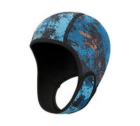 Fxzqgnh Capucha de Buceo Fabricada en Neopreno de 2 Mm, con Correa Elástica para La Barbilla para Y Surfear en Aguas Cálidas, Apta para Hombres Y, Azul Oscuro