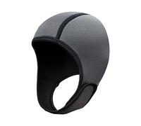 Fxzqgnh Capucha de Buceo Fabricada en Neopreno de 2 Mm, con Correa Elástica para La Barbilla para Y Surfear en Aguas Cálidas, Apta para Hombres Y, Gris