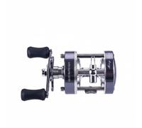 Fxzqgnh Carre Tambor Metálico Freno Pon Carre Marino Metálico para Pescadores, Gris Plomo, CL60 Mano Derecha