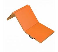 Fxzqgnh Colchoneta Plegable Portátil Colchoneta con Compacta Tapete Plegable Ejercicio para Pilates, Actividad Mente-Cuerpo, Naranja, 180 60 5cm