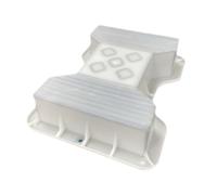 Fxzqgnh Concrete Brick Casting Molde Reutilizable para Veredas de Jardín Plantilla para Fabricar Pavimento y Adoquines Decorativos Hecho en Pp