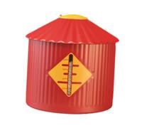 Fxzqgnh Contenedor de Arroz Depósito para Granos Recipiente de Almacenamiento con Tapa Sólida Material PP Adecuado para Organización de COC, Red S, Individual