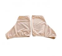 Fxzqgnh Cubrepatines Elásticos Pedrería Cubrepatines Nailon Ajuste Ceñido para Patinaje Artístico, Beige, color to 6