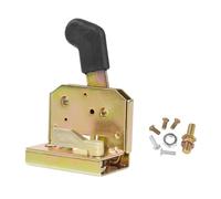 Fxzqgnh de Puerta Universal para Automóvil Y Eléctrico Manija con Tornillos Metálicos Kit Resistente Y Compacto contra Desgaste Fácil Monta, Izquierda