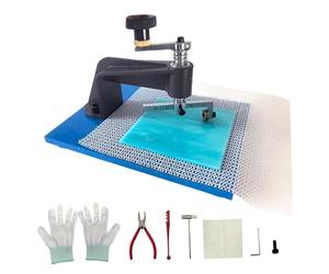 Fxzqgnh de Vidrio Circular para Vidrio Herramienta de Corte Circular Pinza de Vidrio con Tapete Antideslizante Apropiado para Bricolaje Tall