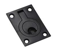 Fxzqgnh Empotrado de Anilla Recesada para Puerta de Closet en Acero Inoxidable 304 con Diseño Compacto de Ahorro de Espacio Adecuado para Mob, 4.4 Cm X 6.2 Cm