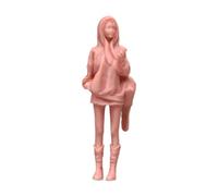 Fxzqgnh Figuras Coleccionables en Miniatura, Personajes Femeninos, Miniaturas de Trenes, Pintadas a Mano, Hechas de Resina Compacta, Ideales para Coleccionist, 2.75 Cm