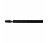 Fxzqgnh Flauta 9 Agujeros Sonido Claro Flauta Sencilla Negra Ligero Instrumento Musical para Viaje, Práctica