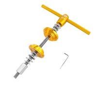 Fxzqgnh Herramienta Prensión Dirección y Pedalier Universal Herramienta Montaje Dirección y Pedalier Resistente para Taller, Dorado, Versión Corta En Caja De Papel Sin Llave