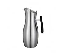 Fxzqgnh Jarra Acero Inoxidable Diseño Integrado Jarra con Asa Lateral Irrompible para Servir Bebidas Frías, Plateado, Plateado