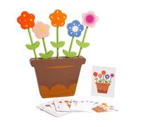 Fxzqgnh Juguetes de Aprendizaje para Niños Pequeños: Aprendiendo a Hacer Camas de Flores, Jardín, Juego de Simulación