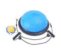 Fxzqgnh Media Bola de Equilibrio Balón de Pilates de Entrenamiento Hemisferio de Fabricada en PVC Ligero Y Resistente Adecuada para Rehabilita, Azul
