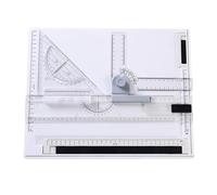Fxzqgnh Mesa de Dibujo A4 Portátil con Patas de Soporte Antideslizantes, Mesa Multifuncional para