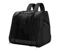 Fxzqgnh Mochila para Botas de Esquí con Sección Individual Mochila de Alta Capacidad para Esquí Bolsa Impermeable para Botas con Drenaje Mochila Profesional, Negro