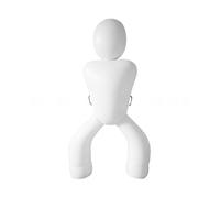 Fxzqgnh Muñeco Inflable de Entrenamiento Maniquí para Fútbol Figura de Simulación de Barrera PVC Resistente a Impactos Adecuado para Sesiones de Técnica Individual y en Espacios Abiertos
