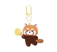 Fxzqgnh Panda Llavero Llavero Bordado Colgante de Animal de Bolsas Ornamento Creativo Accesorio de Mochila Multifunción Adecuado para Mujeres Niñas Re, Style D