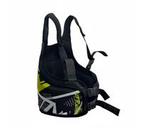 Fxzqgnh para Adultos Chaleco de Protección Antichoque Equipo Ergonómico con Ajuste Personalizado Adecuado para Karting Motocross Ciclismo Deportes Competitivos , Amarillo Fluorescente , Adulto