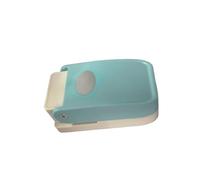 Fxzqgnh Perforadora de Etiquetas para Manualidades, Herramienta para álbumes de Recortes, Prensa Manual, Perforadora de Papel Hecha de PP Y Aleación de Zinc P, Oval, Individual