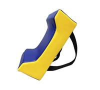 Fxzqgnh Protector Entrenamiento Acolchado Protector Choque Resistente Almohadilla para Entrenadores, Club Deportivo, Azul Y Amarillo con Doble Cabeza Convexa, 60 40 23