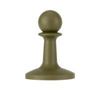 Fxzqgnh Protector Punta Poste Ligero Punta Protectora Poste Resistente a Suministros Al Libre para Campistas, Verde, Verde Militar