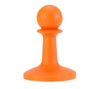 Fxzqgnh Protector Punta Poste Ligero Punta Protectora Poste Resistente a Suministros Al Libre para Campistas, Naranja, Naranja