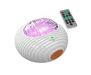 Fxzqgnh Proyector Estelar Lámpara Proyector de Estrellas Altavoz de Música Bluetooth Control Remoto Diferentes Modos Adecuado para Sala Dormitorio, Recargable, Individual