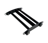 Fxzqgnh Rodillo Entrenamiento con Ruedas Metálico Rueda Abdominal con 4 Ruedas Compacto para portistas