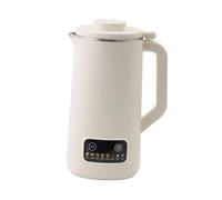 Fxzqgnh Soymilk Maker Máquina Eléctrica para Leche de Nueces Licuadora Mini Automática Multifuncional con Capacidad de 600ml Adecuada para Familias Pequeñas C, Blanco, tal como se describe