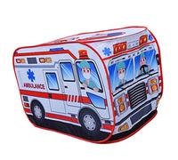 Fxzqgnh Tienda de Juegos Infantil, de Juegos para Bebés, Juguete de Playa, Tienda de Poliéster Plegable Y Portátil, Ideal para Parques, Vacaciones, Sal, Ambulancia
