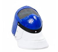 Fxzqgnh Visor de Esgrima Infantil para Casco Protector Máscara Deportiva Resistente a Impactos Diseño Ligero Adecuado para Niños en Clases de Esgrima y Actividades Escolares, Azul