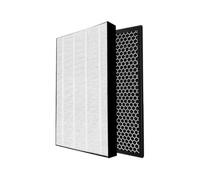 FY1410/30/40 True H13 HEPA Y Reemplazo De Hoja De Filtro Desodorizante De Carbón Activado, Compatible Con Philips, Purificador De Aire Serie 1000 1000i AC1214(Hepa carbon)