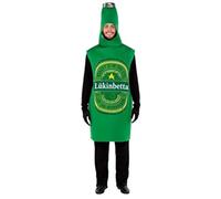 Fyasa Disfraz 706258 T04 de botella de cerveza, talla grande