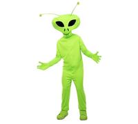 FYASA - Disfraz de alien infantil (7 a 9 años)
