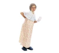 FYASA - Disfraz de Anciana para niña Talla 3 a 4 años