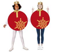 FYASA - Disfraz de Bola de navidad infantil (7 a 10 años)