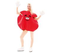 FYASA - Disfraz de caramelo rojo para adulto