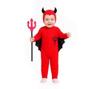 FYASA - Disfraz de demonio infantil talla 3 a 4 años