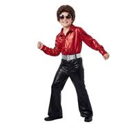 FYASA - Disfraz de Disco show-boy para niño talla 10 a 12 años